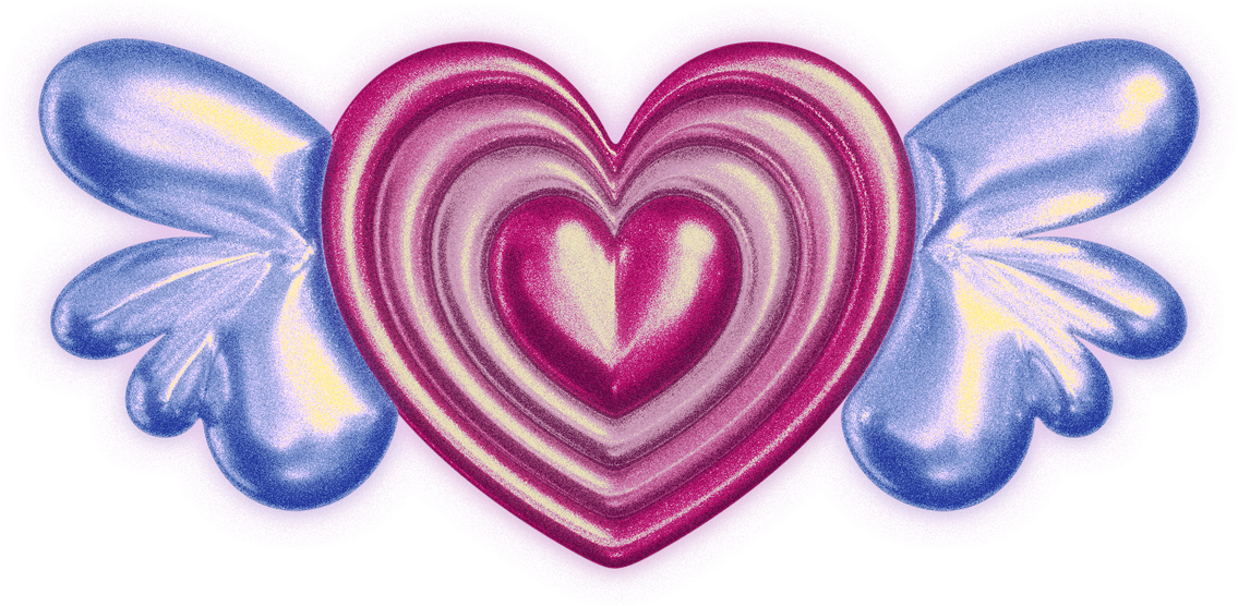 Heart with Wings